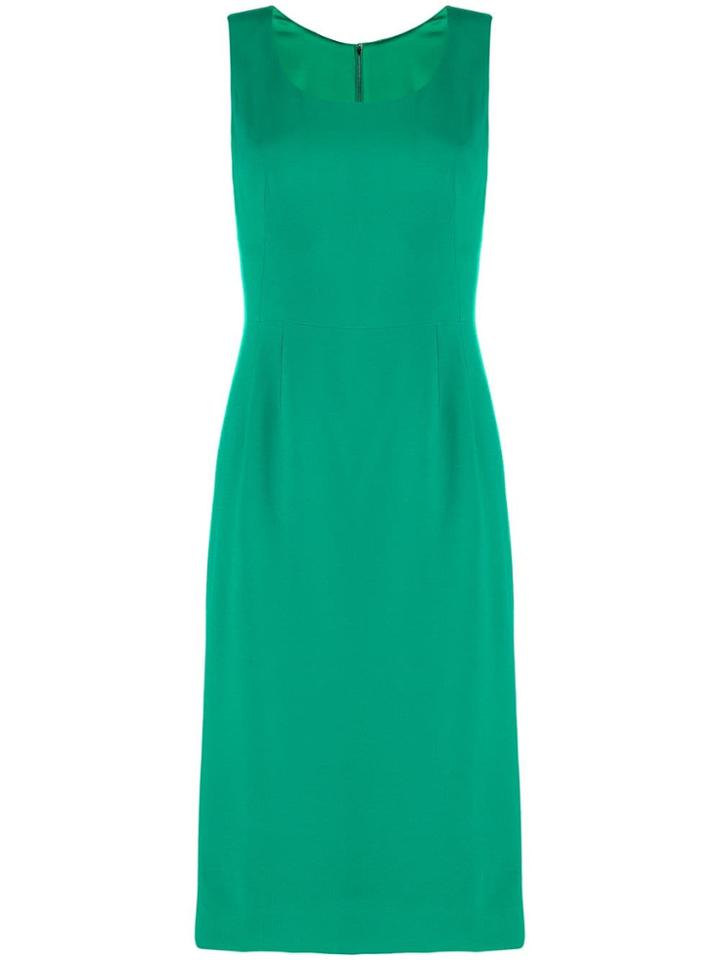 Dolce & Gabbana Fitted Midi Dress - Green