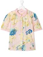 Bonpoint Teen Floral Print Shirt - Pink