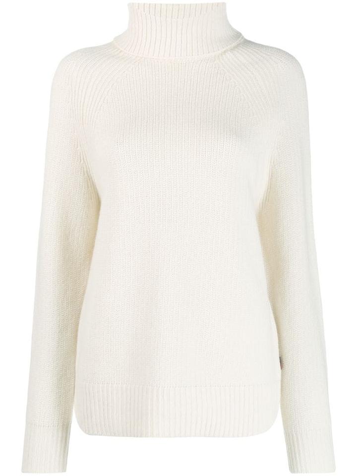 Woolrich Relaxed-fit Turtleneck Jumper - White