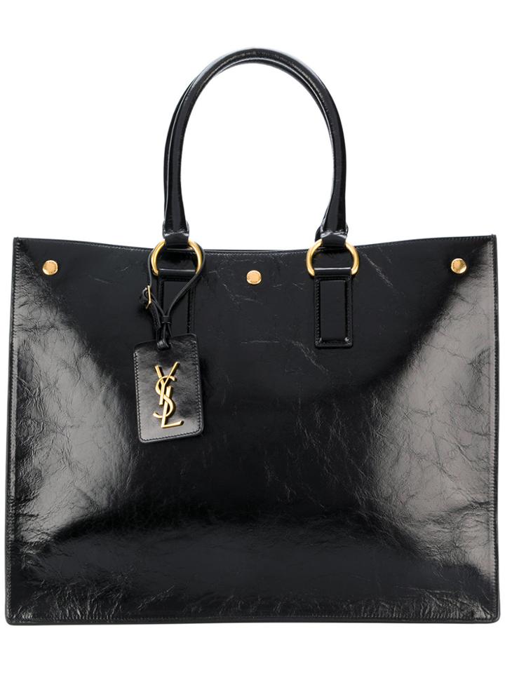 Saint Laurent Noe Cabas Tote Bag - Black