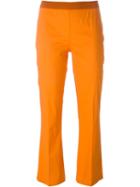 Twin-set Cropped Flared Trousers