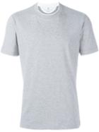 Brunello Cucinelli Basic T-shirt, Men's, Size: Xxl, Grey, Cotton