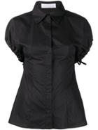 Victoria Victoria Beckham Short Sleeve Shirt - Black