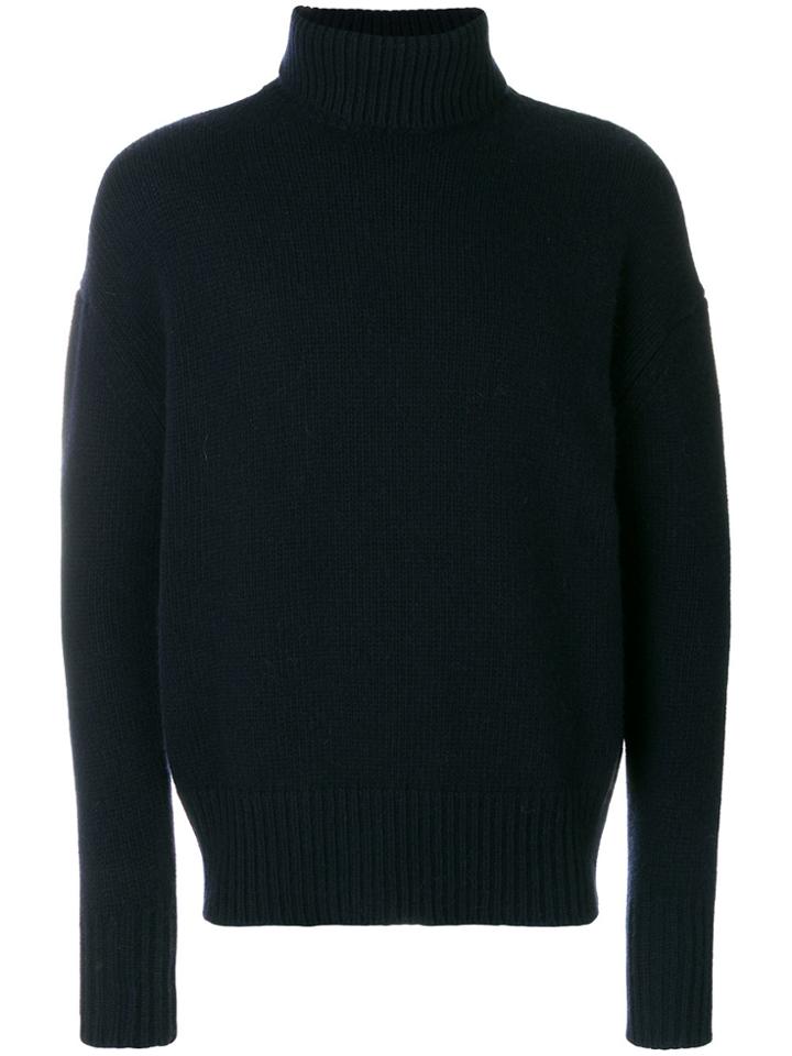 Roberto Collina Turtleneck Sweater - Blue
