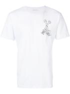 Société Anonyme - Scissor Print T-shirt - Men - Cotton - M, White, Cotton