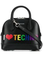 Balenciaga I Love Techno Ville Xxs Bag - Black