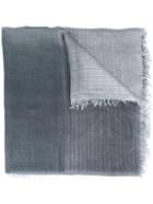 Faliero Sarti Gradient Scarf, Women's, Blue, Modal/cupro/silk/polyester