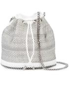 Stella Mccartney Falabella Bucket Bag, Women's, White, Polyurethane