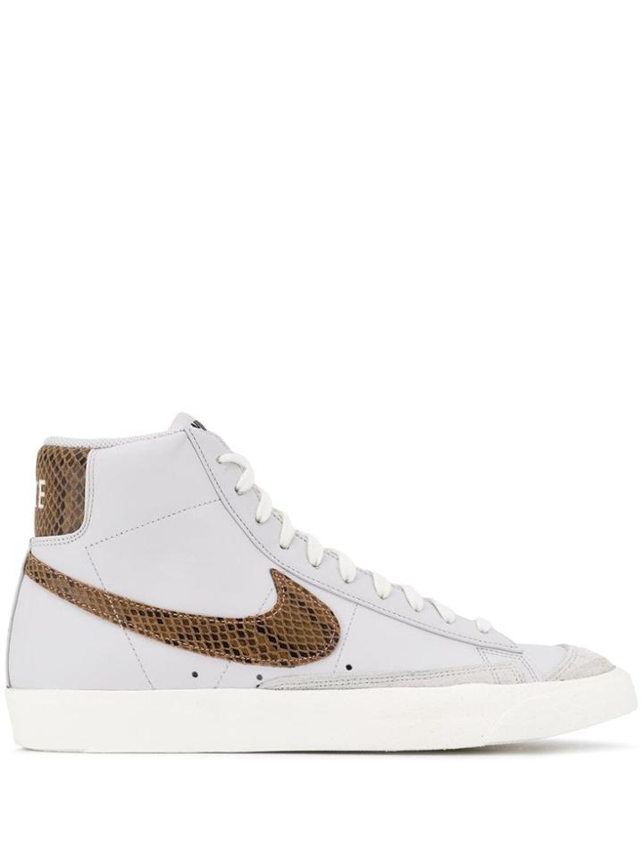 Nike Nike Ci1176l002 002 Furs & Skins->leather - White