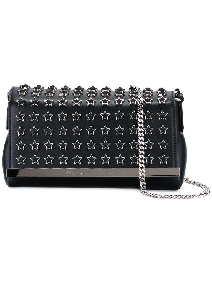 Philipp Plein - Grow Rich Clutch - Women - Leather - One Size, Women's, Black, Leather