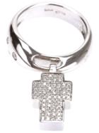 Gavello Cross Ring - Metallic