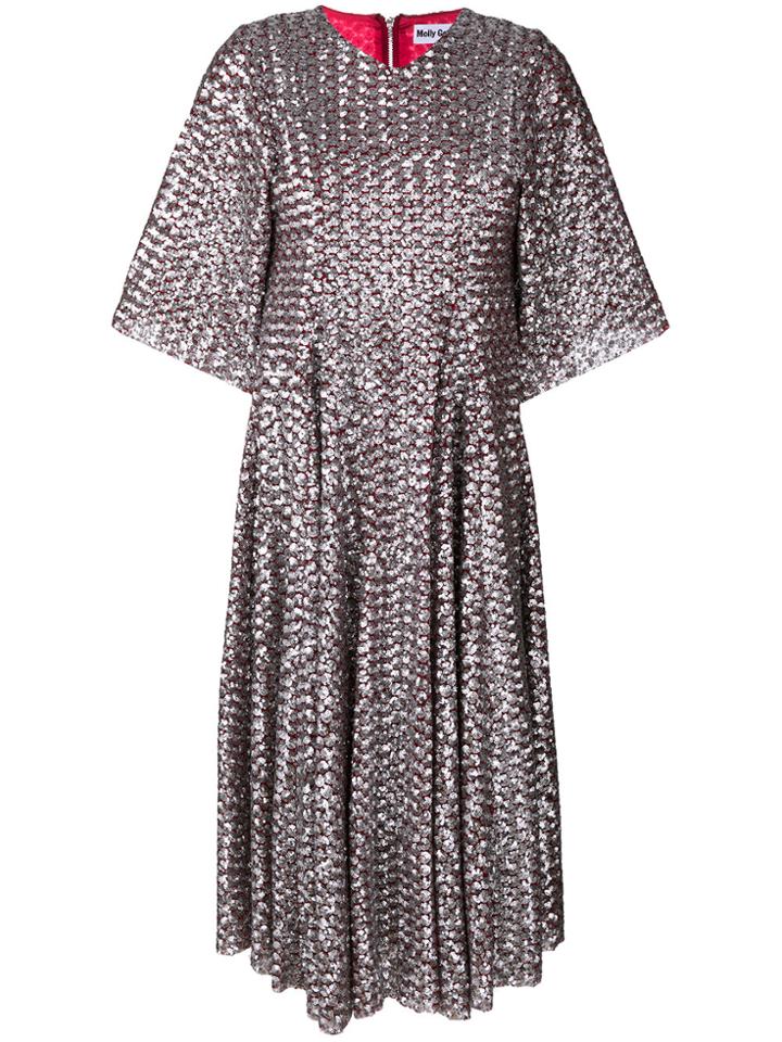 Molly Goddard Sally Dress - Metallic