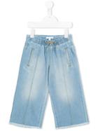Chloé Kids Wide Leg Jeans, Girl's, Size: 12 Yrs, Blue