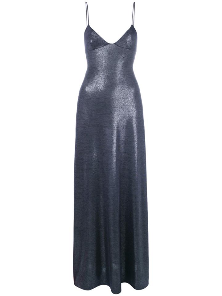 Tomas Maier Iridescent Melange Maxi - Black