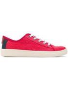 Tommy Jeans Logo Low-top Sneakers - Red
