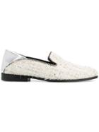 Alexander Mcqueen Bouclé Loafers - Nude & Neutrals