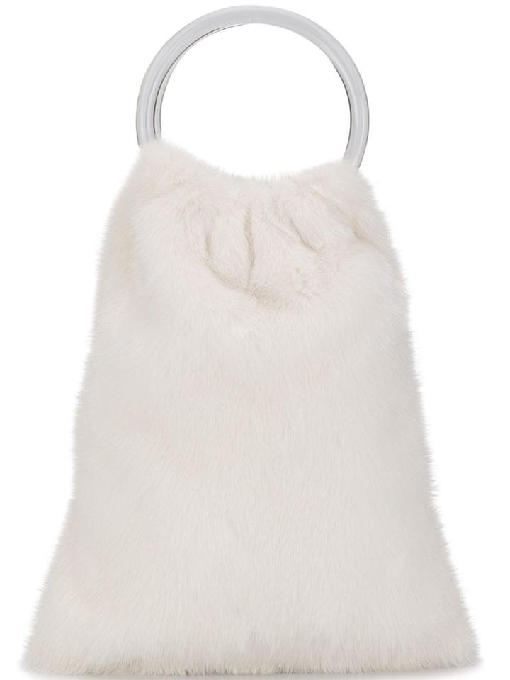 Simonetta Ravizza Furrissima Tote Bag - White