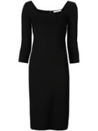 Givenchy Fitted Square Neck Dress