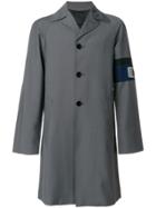 Prada Long Military Jacket - Grey