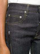Zilver Zip Detail Jeans - Blue