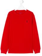 Ralph Lauren Kids Classic Knitted Top - Red