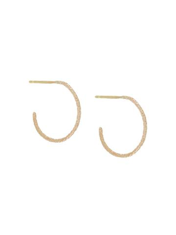 Ellis Mhairi Cameron 14kt Yellow Gold Lix Hoop Earrings
