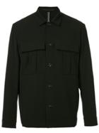Kazuyuki Kumagai Relaxed-fit Shirt Jacket - Black