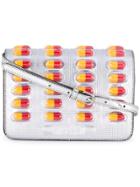 Moschino Pill Blister Pack Crossbody Bag - Yellow & Orange