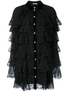 Philosophy Di Lorenzo Serafini Frilled Dress - Black