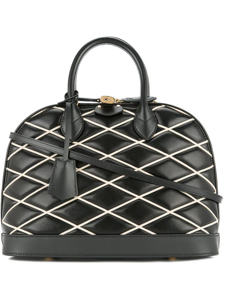 Louis Vuitton Vintage Alma Tote - Black