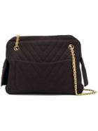 Chanel Pre-owned 70's V-quilted Tote Bag - Brown