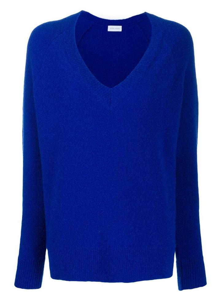 Christian Wijnants Long-sleeve Flared Sweater - Blue