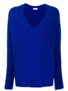 Christian Wijnants Long-sleeve Flared Sweater - Blue