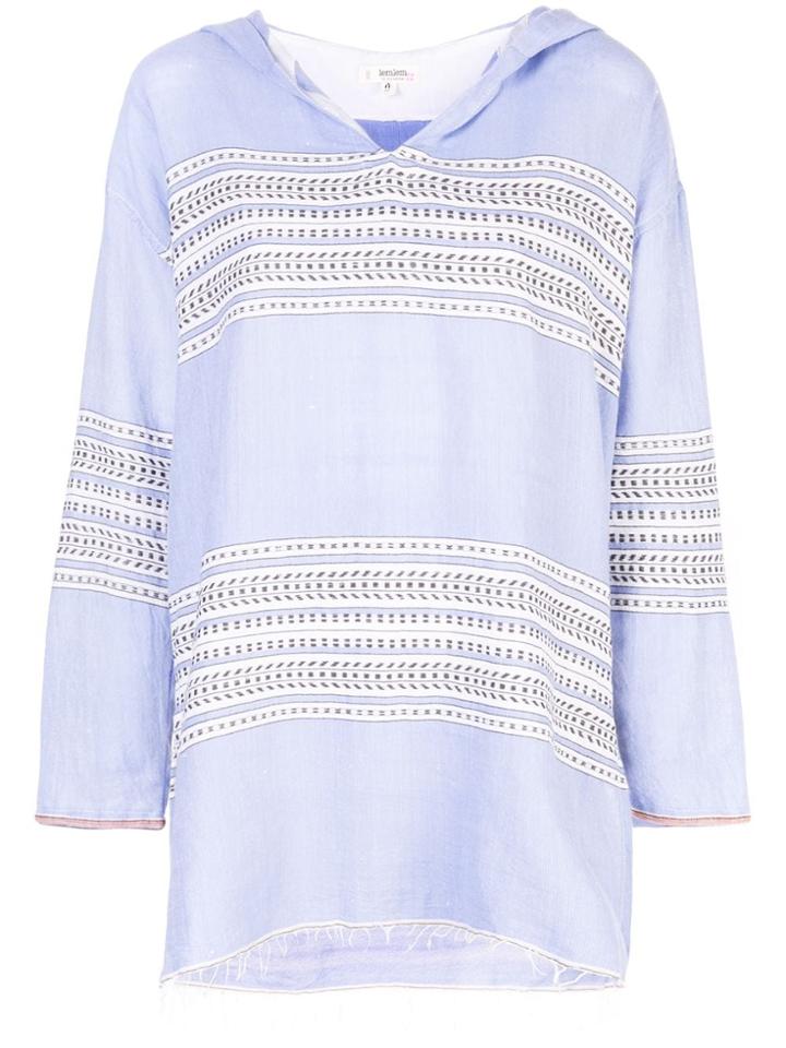 Lemlem Amira Hoodie - Blue