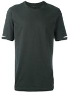 Helmut Lang Cut Hem T-shirt, Men's, Size: Small, Green, Cotton