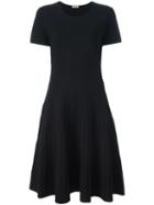 Tomas Maier - Striped Faded Effect Dress - Women - Polyester/viscose - 6, Blue, Polyester/viscose