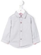 Cashmirino - Printed Shirt - Kids - Cotton - 6 Mth, Grey