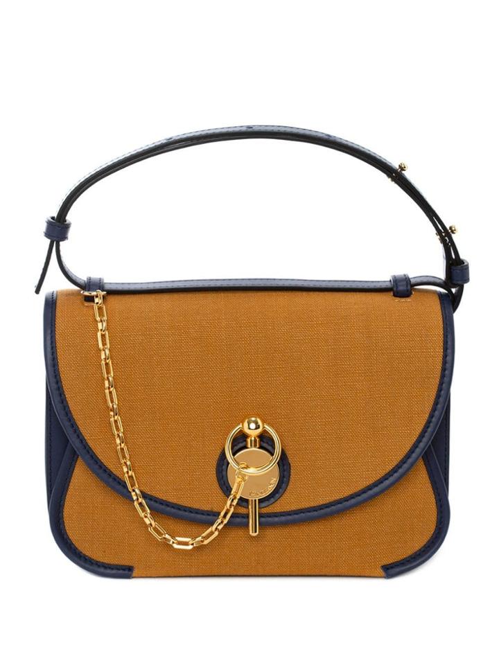 Jw Anderson Honey Keyts Bag With Contrast Bind - Brown
