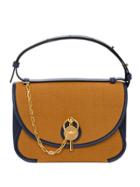 Jw Anderson Honey Keyts Bag With Contrast Bind - Brown