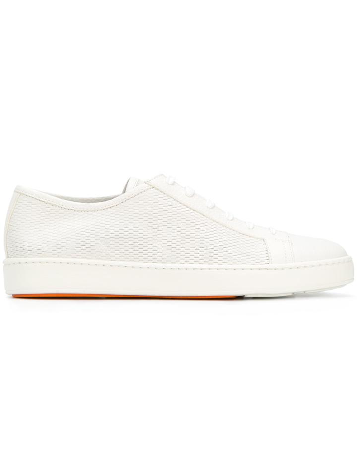 Santoni Low-top Sneakers - White