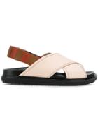 Marni Fusbett Sandals - Nude & Neutrals