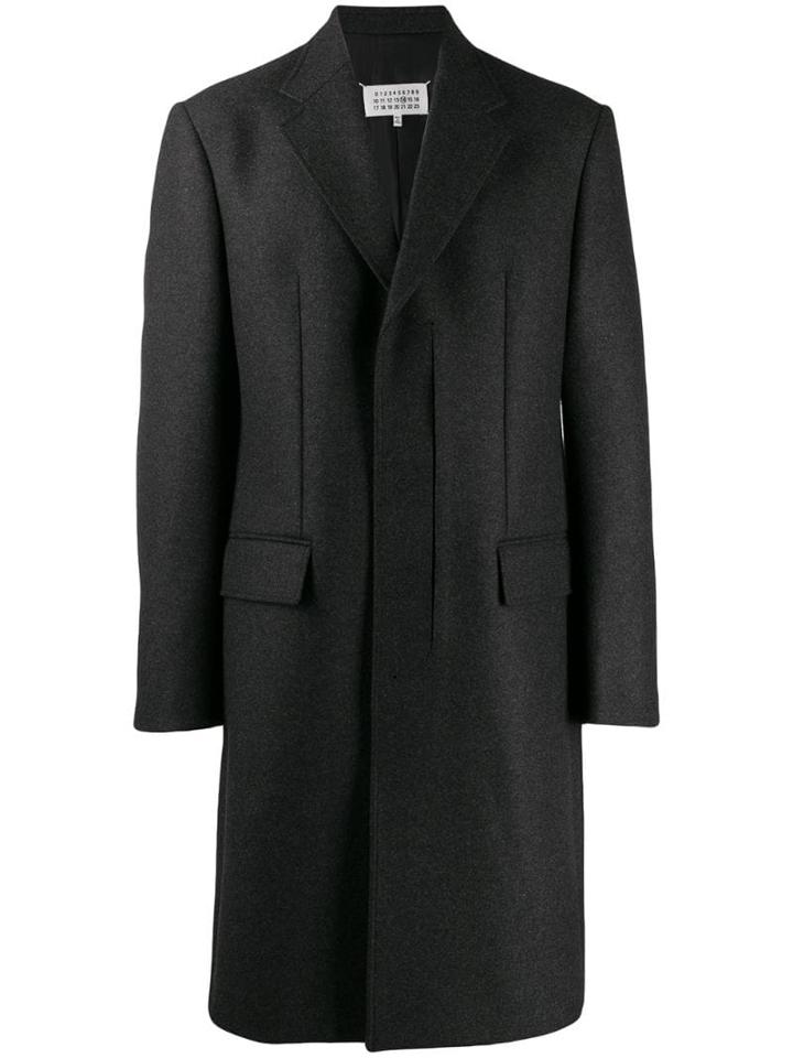Maison Margiela Single-breasted Coat - Grey