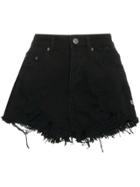 Ksubi Clas Sick Cut Off Shorts - Black