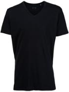 Atm Anthony Thomas Melillo Classic Jersey V-neck Tee - Black