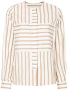 Cyclas Striped Shirt - White