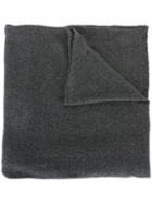 Officine Generale Classic Scarf, Men's, Grey, Cashmere/merino