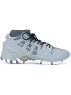 White Mountaineering Contrast Low-top Sneakers - Grey