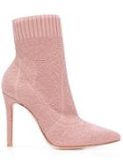 Gianvito Rossi Fiona Booties - Pink