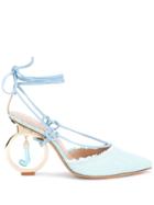 Jacquemus J Charm Heel Pumps - Blue