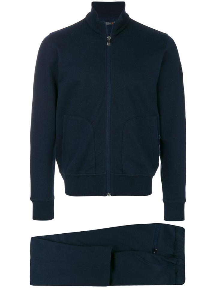 Corneliani Zip Up Bomber Jacket - Blue